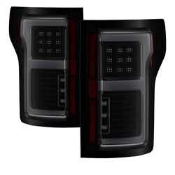 (Spyder) LED Tail Lights - Black Smoke by Spyder Auto