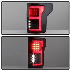 (Spyder) LED Tail Lights - Black Smoke by Spyder Auto