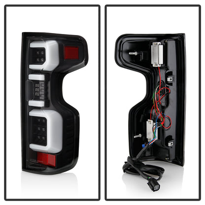 (Spyder) LED Tail Lights - Black by Spyder Auto