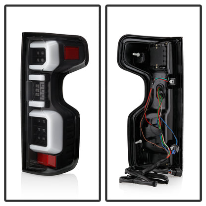 (Spyder) LED Tail Lights - Black by Spyder Auto
