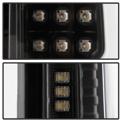 (Spyder) LED Tail Lights - Black by Spyder Auto