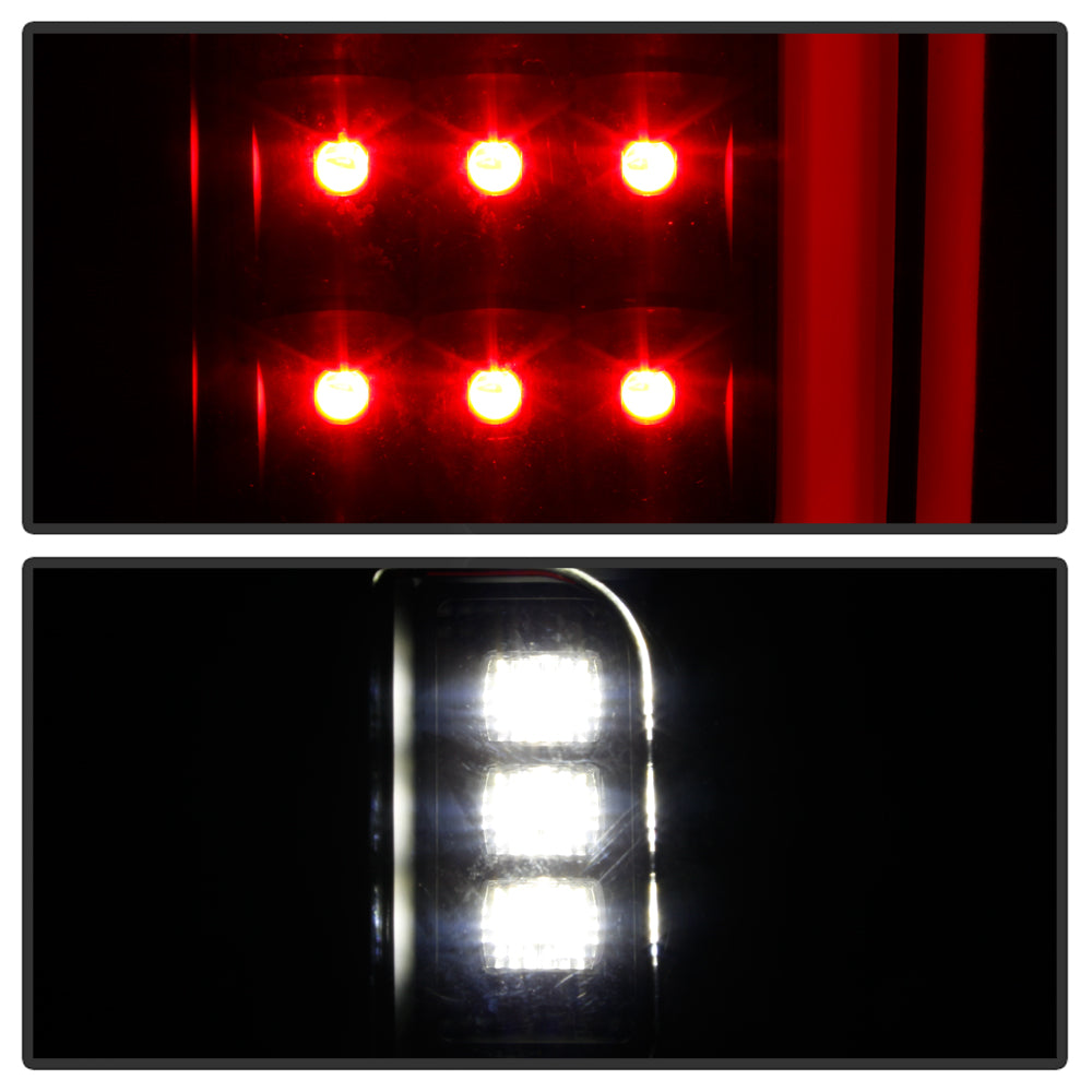 (Spyder) LED Tail Lights - Black by Spyder Auto
