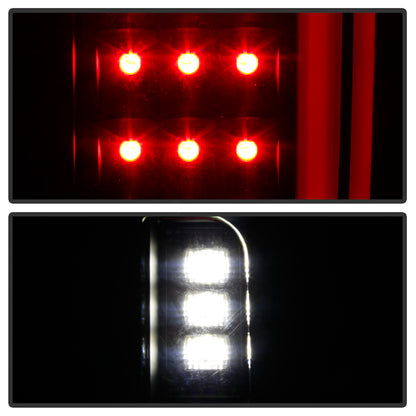 (Spyder) LED Tail Lights - Black by Spyder Auto