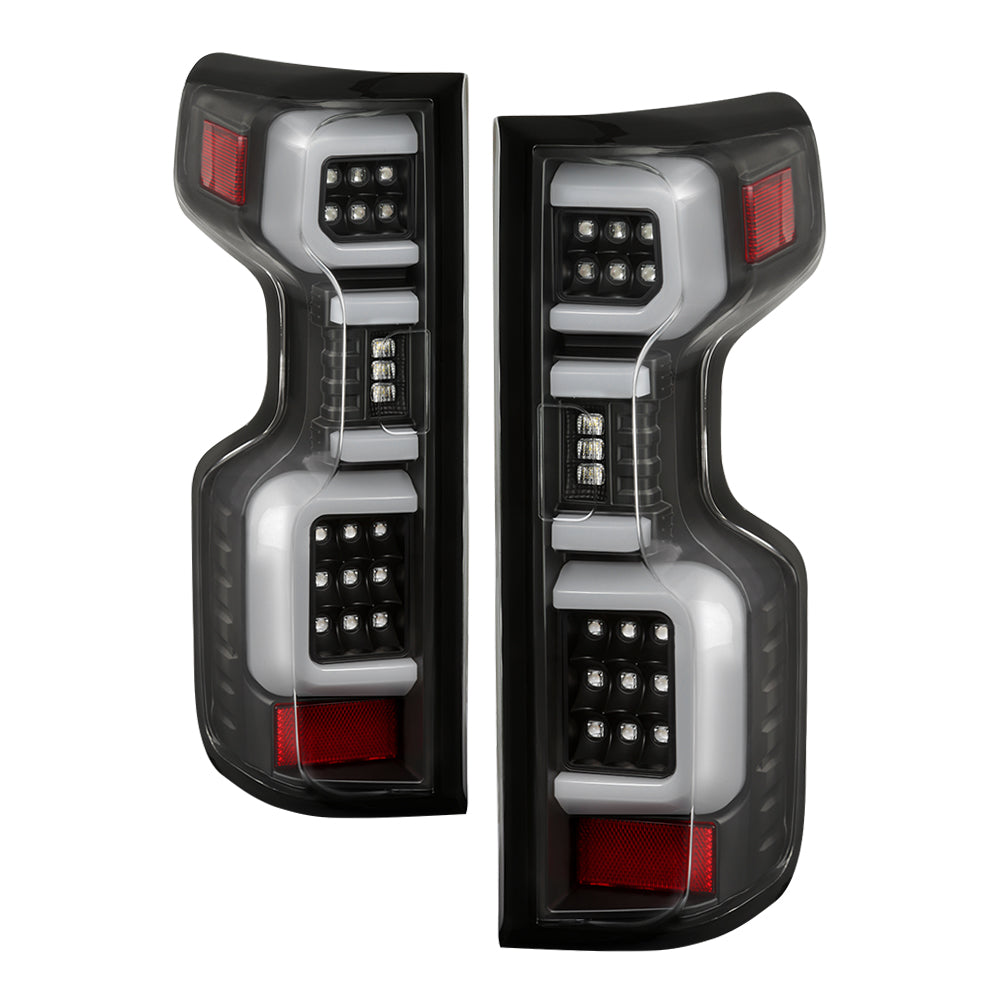 (Spyder) LED Tail Lights - Black by Spyder Auto