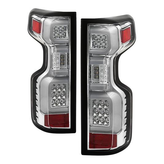 (Spyder) LED Tail Lights - Chrome by Spyder Auto