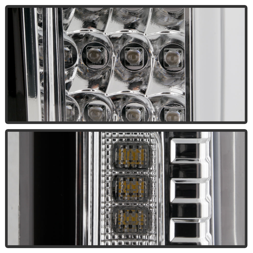(Spyder) LED Tail Lights - Chrome by Spyder Auto