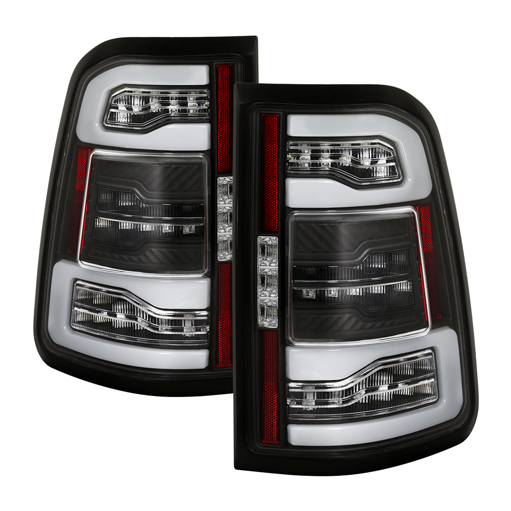 (Spyder) LED Tail Lights - Black by Spyder Auto