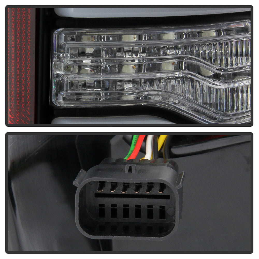 (Spyder) LED Tail Lights - Black by Spyder Auto