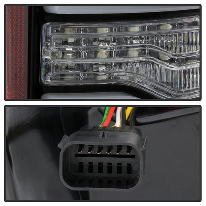 (Spyder) LED Tail Lights - Black by Spyder Auto