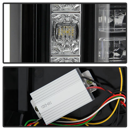 (Spyder) LED Tail Lights - Black by Spyder Auto