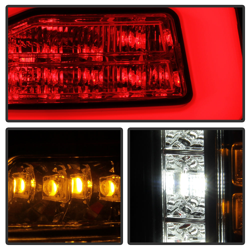 (Spyder) LED Tail Lights - Black by Spyder Auto