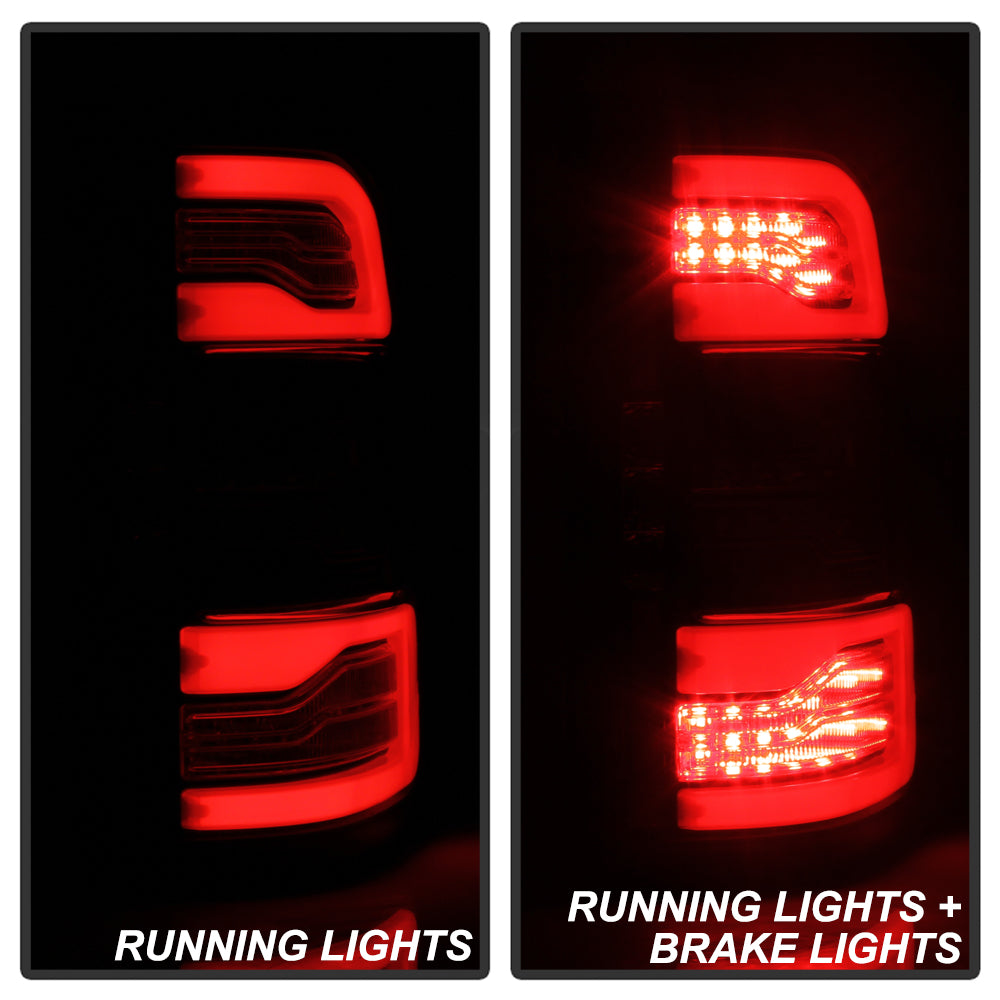 (Spyder) LED Tail Lights - Black by Spyder Auto