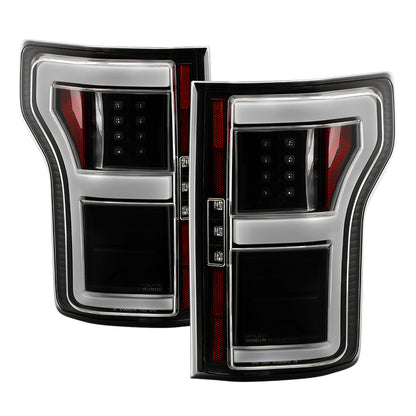 (Spyder) LED Tail Lights - Black by Spyder Auto