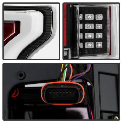 (Spyder) LED Tail Lights - Black by Spyder Auto