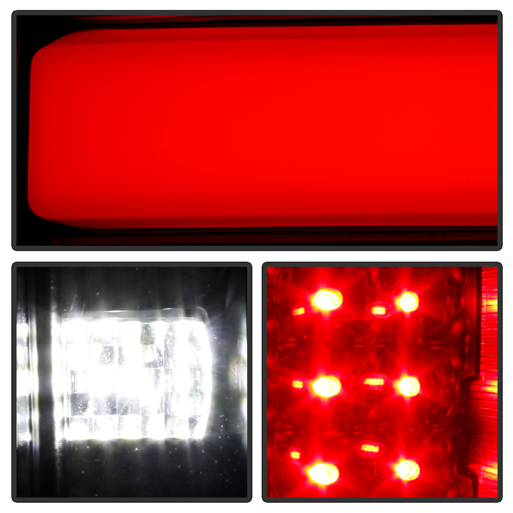 (Spyder) LED Tail Lights - Black by Spyder Auto