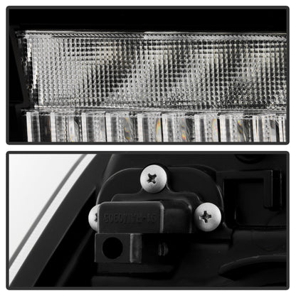 High-Power LED Module (High Beam And Low Beam) Equipped Headlights - Black by Spyder Auto