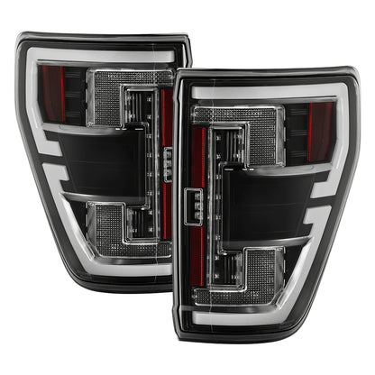 (Spyder) LED Tail Lights - Black by Spyder Auto