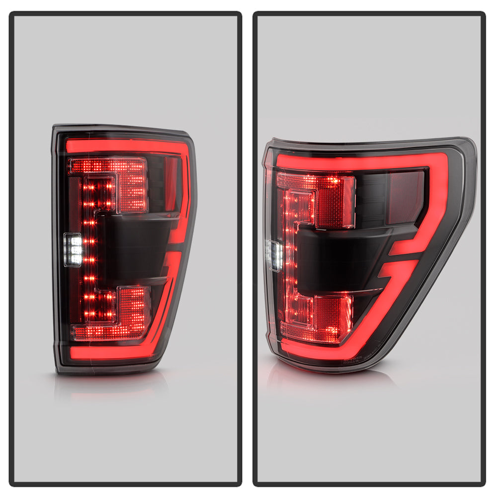 (Spyder) LED Tail Lights - Black by Spyder Auto