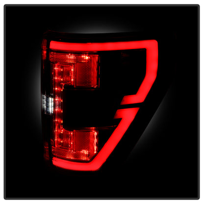 (Spyder) LED Tail Lights - Black by Spyder Auto