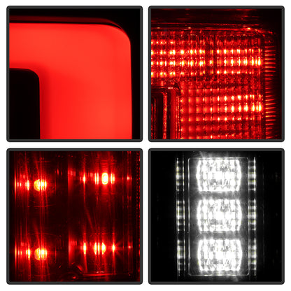 (Spyder) LED Tail Lights - Black by Spyder Auto