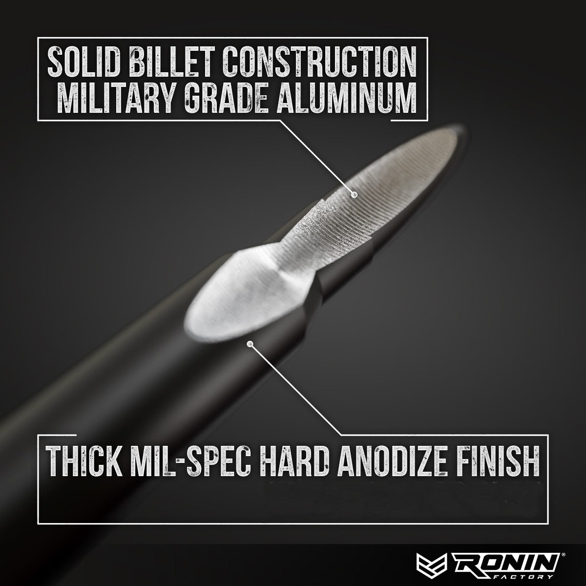 JEEP TUFFLOCK® BULLET ANTENNA by Ronin Factory