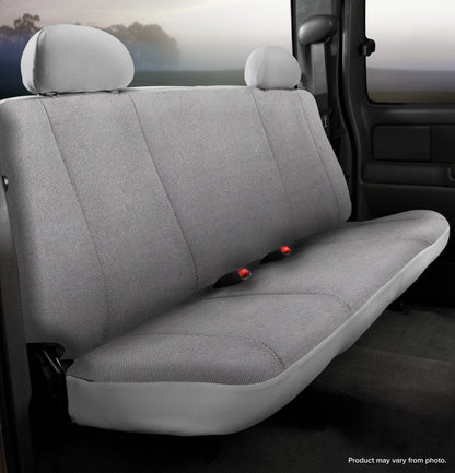 TR40 Series - Wrangler Saddleblanket Custom Fit Rear Seat Cover - Solid Gray by FIA