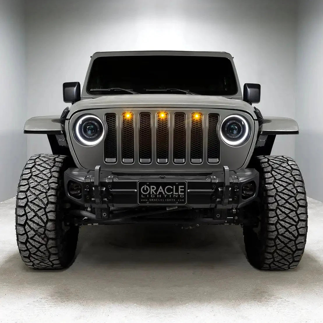 ORACLE Lighting Oculus™ Switchback Bi-LED Projector Headlights for Jeep Wrangler JL/ Gladiator JT by ORACLE Lighting