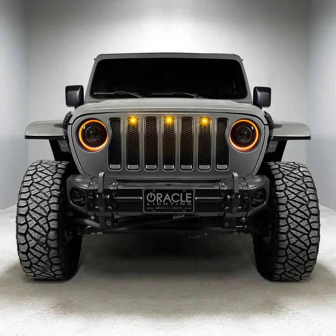 ORACLE Lighting Oculus™ Switchback Bi-LED Projector Headlights for Jeep Wrangler JL/ Gladiator JT by ORACLE Lighting