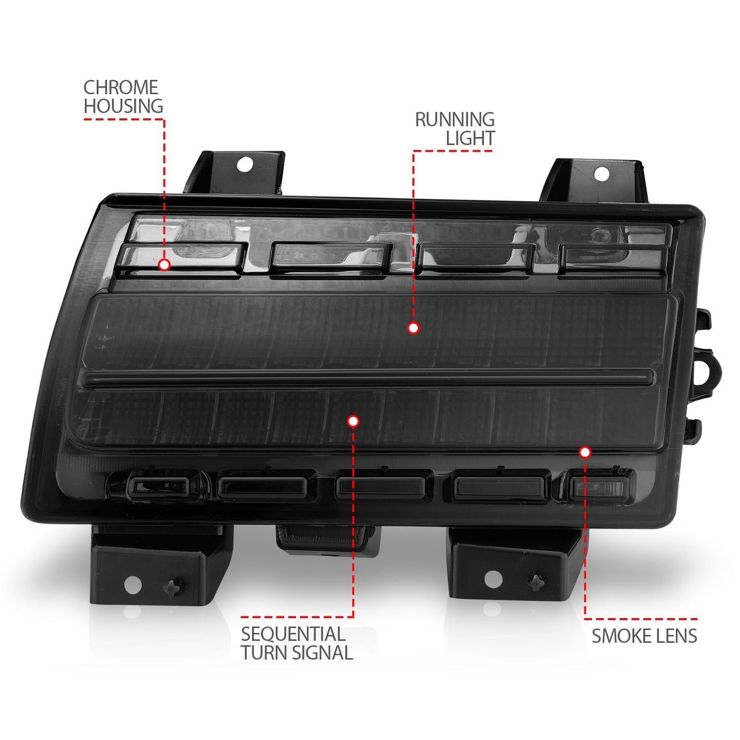 Side Marker Light Assembly by ANZO USA