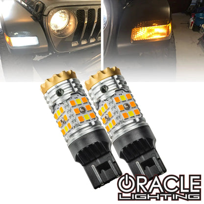ORACLE Lighting 7443-CK LED Switchback High Output Can-Bus LED Bulbs (Pair) by ORACLE Lighting