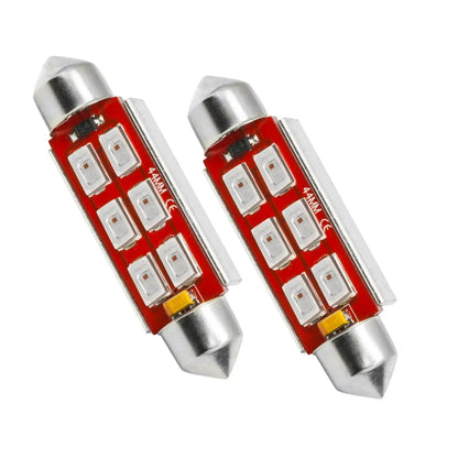 ORACLE Lighting 44MM 6 LED 3-Chip Festoon Bulbs (Pair) by ORACLE Lighting