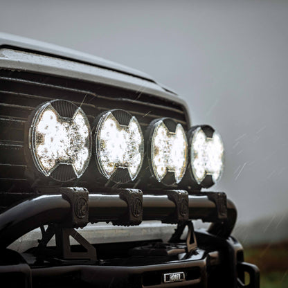 SlimLite 8" LED - Light Shield - Clear by KC HiLiTES