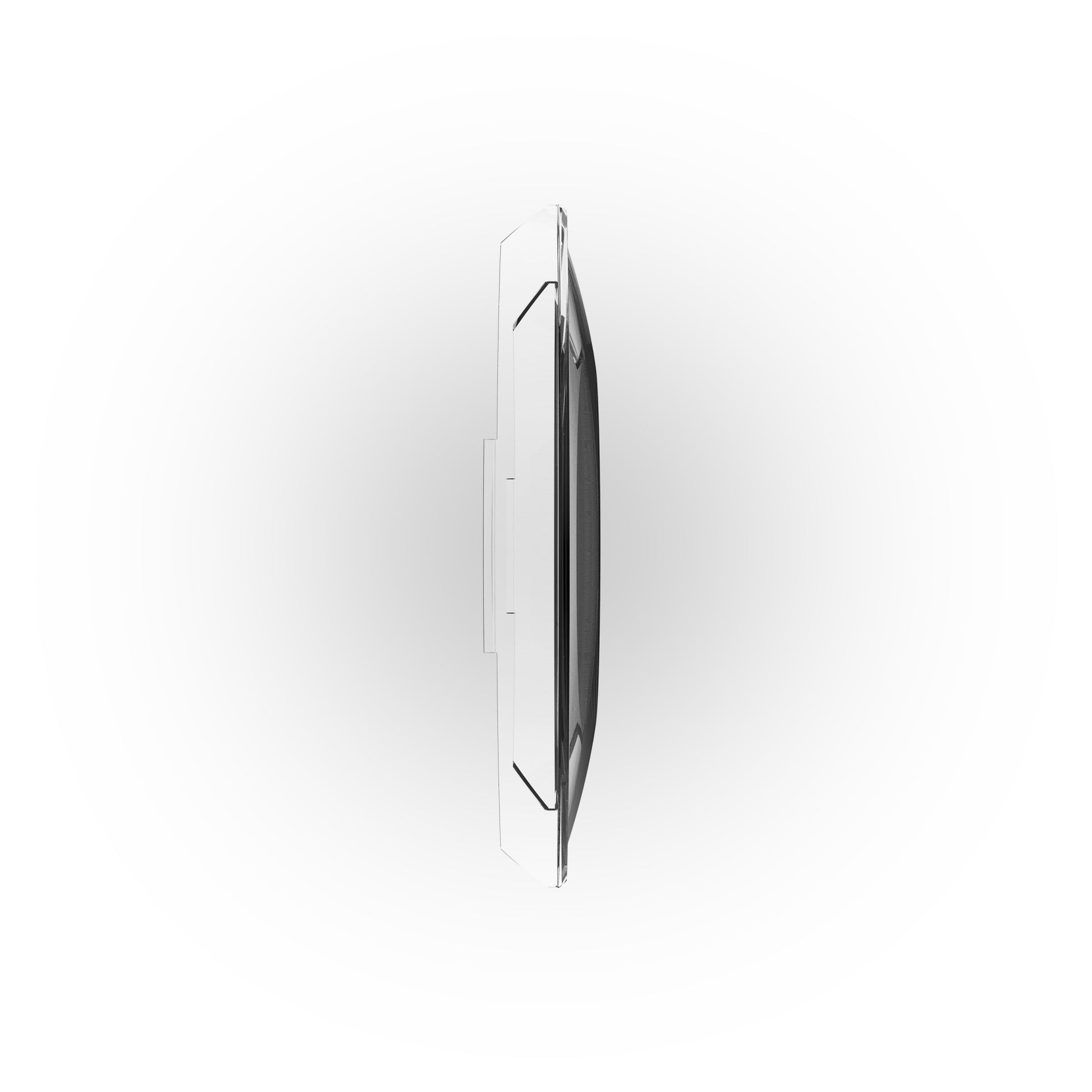SlimLite 8" LED - Light Shield - Clear by KC HiLiTES