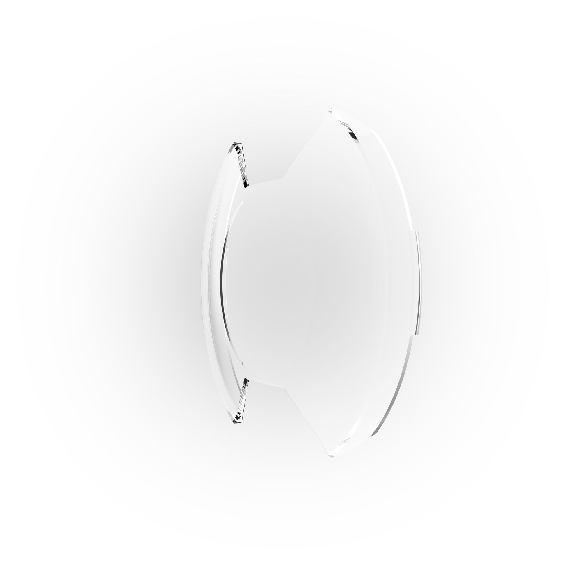 SlimLite 8" LED - Light Shield - Clear by KC HiLiTES