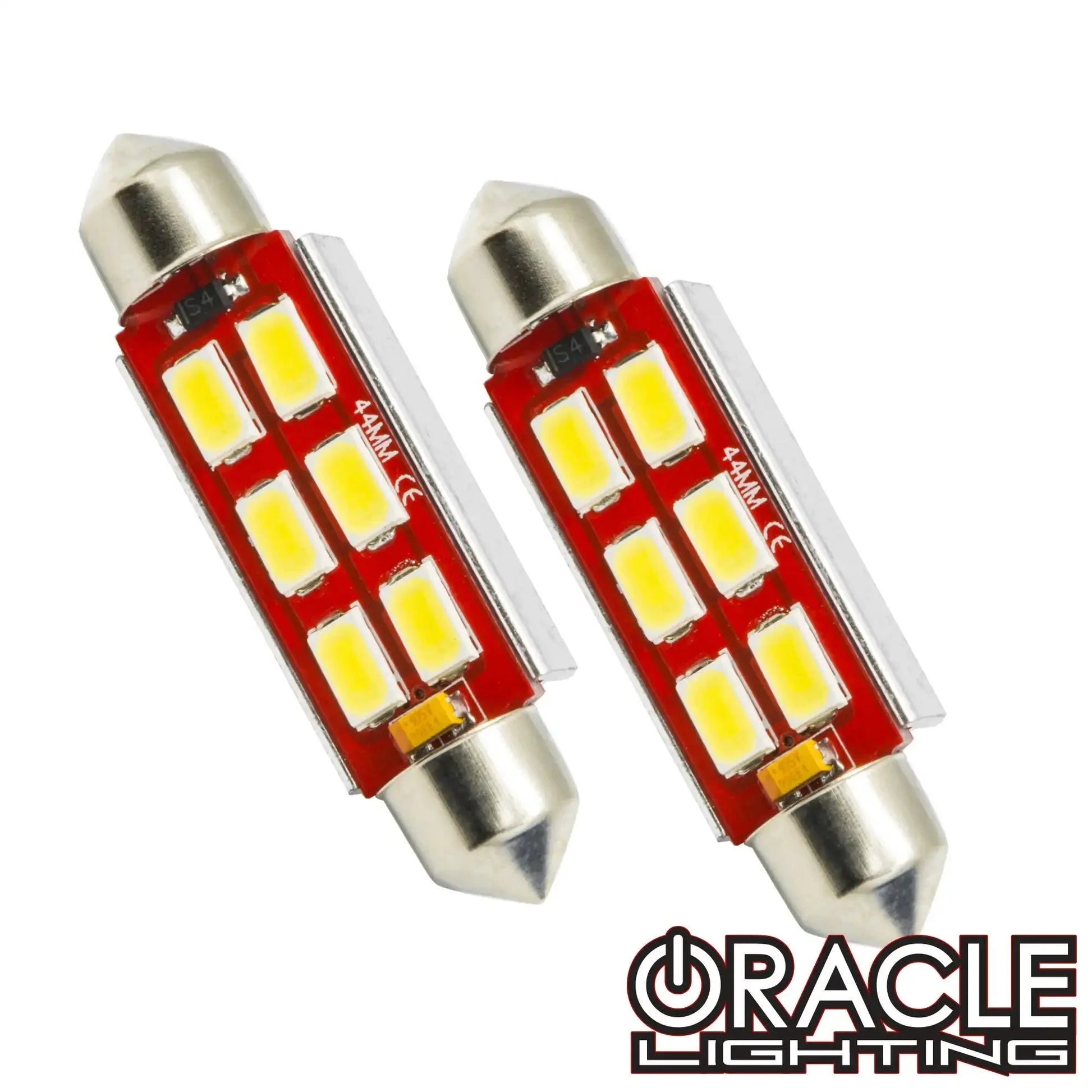 ORACLE Lighting 44MM 6 LED 3-Chip Festoon Bulbs (Pair) by ORACLE Lighting