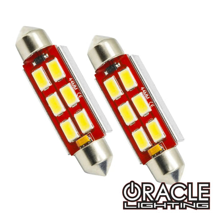 ORACLE Lighting 44MM 6 LED 3-Chip Festoon Bulbs (Pair) by ORACLE Lighting