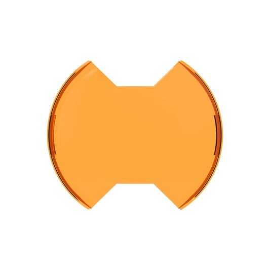 SlimLite 8" LED - Light Shield - Amber by KC HiLiTES
