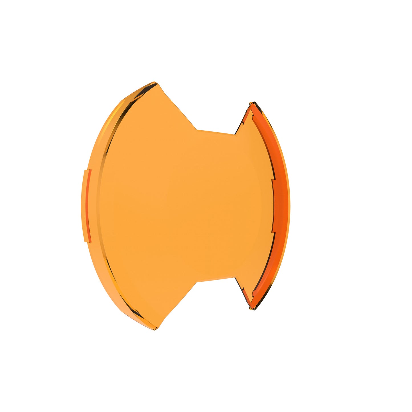 SlimLite 8" LED - Light Shield - Amber by KC HiLiTES