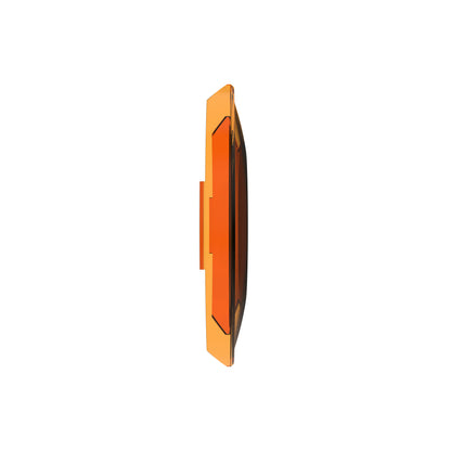 SlimLite 8" LED - Light Shield - Amber by KC HiLiTES