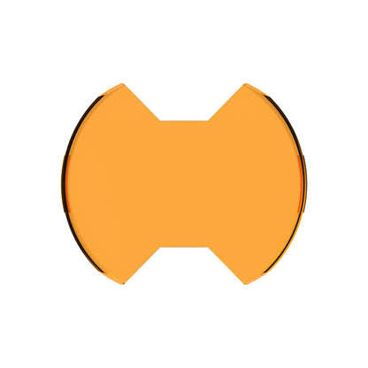 SlimLite 8" LED - Light Shield - Amber by KC HiLiTES