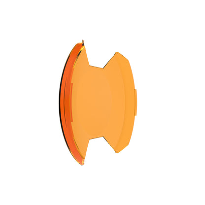 SlimLite 8" LED - Light Shield - Amber by KC HiLiTES