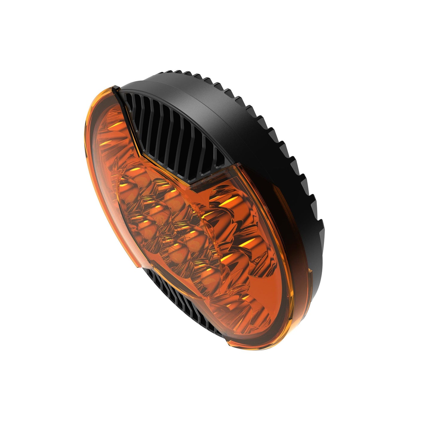 SlimLite 8" LED - Light Shield - Amber by KC HiLiTES