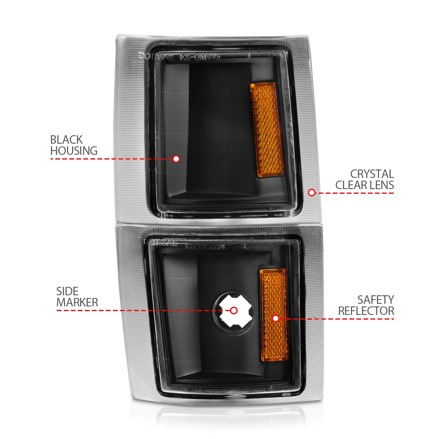 Cornering Light Assembly by ANZO USA
