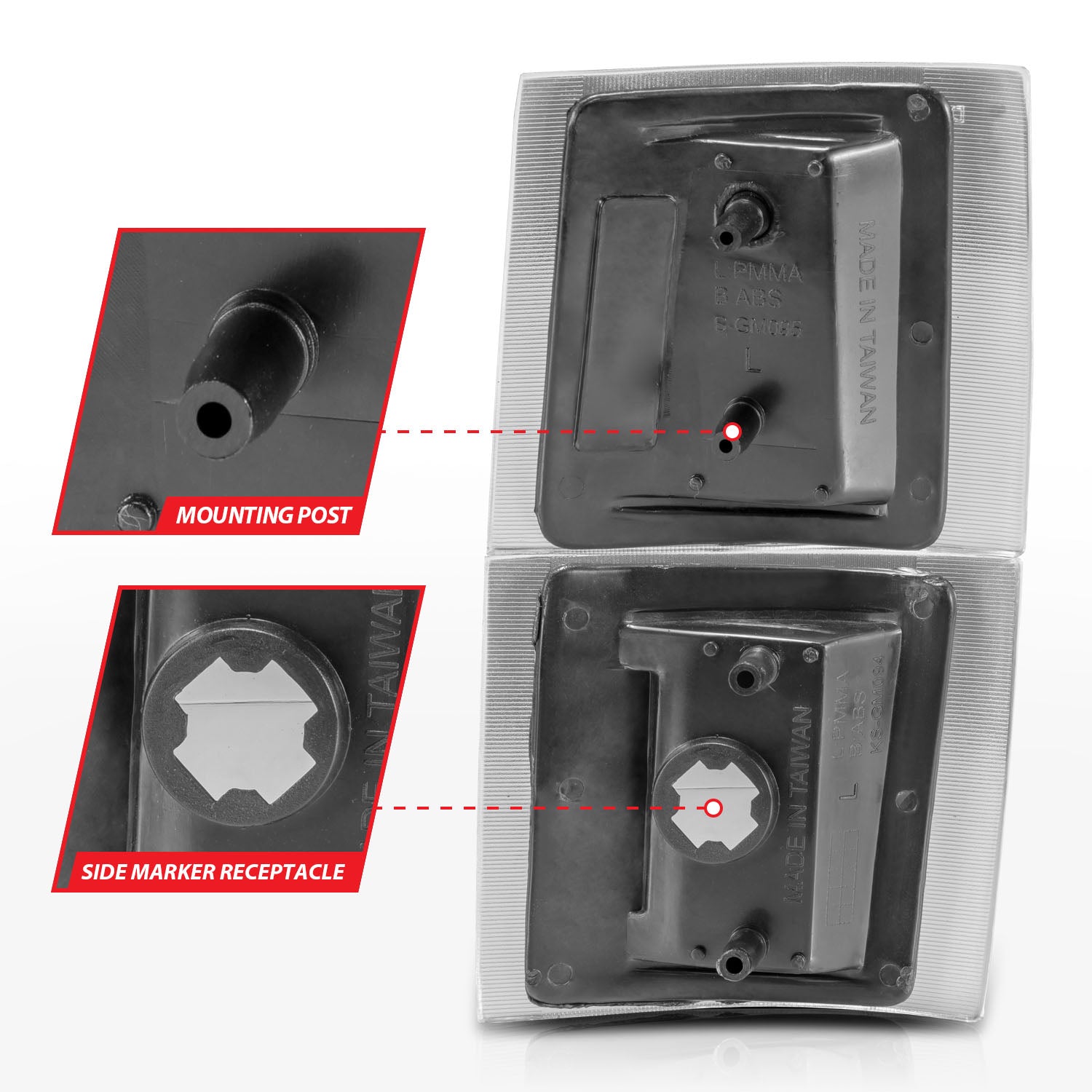 Cornering Light Assembly by ANZO USA