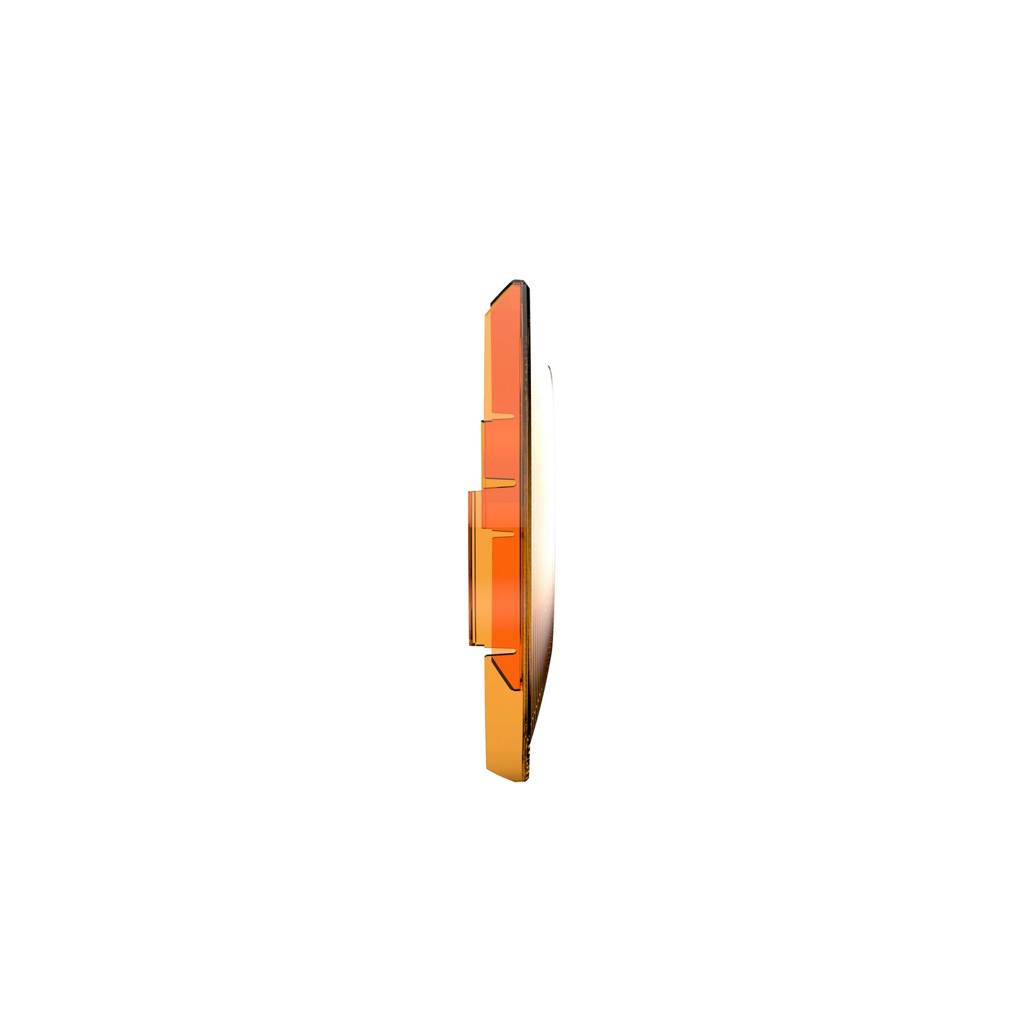 SlimLite 8" LED - Light Shield - Driving - Amber by KC HiLiTES
