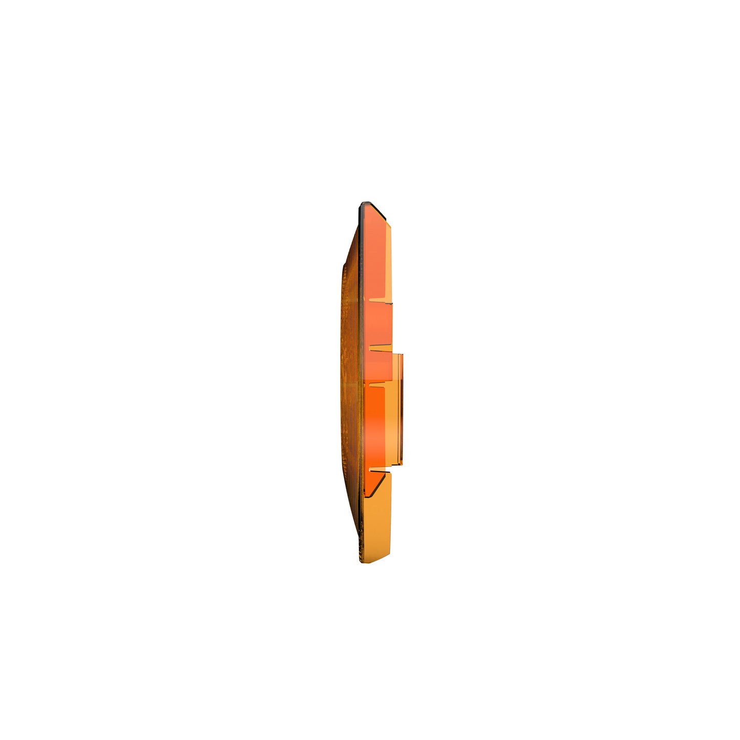 SlimLite 8" LED - Light Shield - Driving - Amber by KC HiLiTES