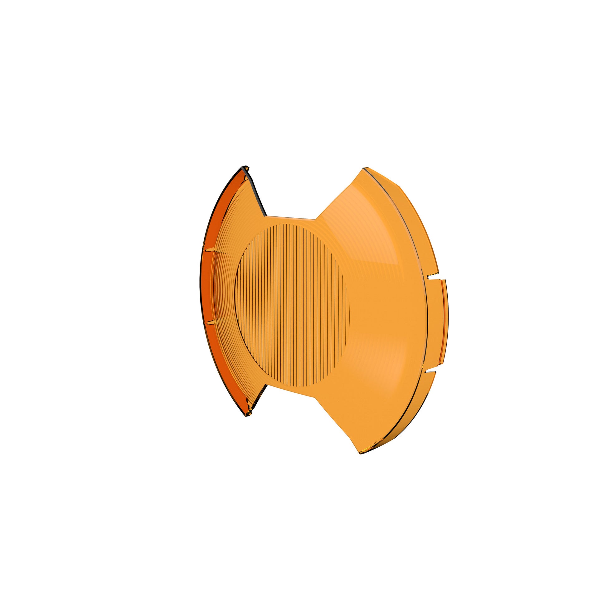SlimLite 8" LED - Light Shield - Driving - Amber by KC HiLiTES