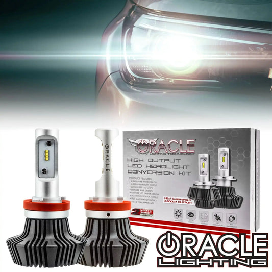 2016-2023 Toyota Tacoma H11 - 4,000+ Lumen LED Light Bulb Conversion Kit (Low Beam) by ORACLE Lighting