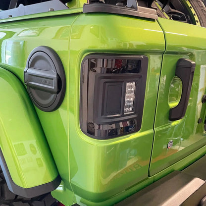 V2 | Flush Mount LED Tail Lights for Jeep Wrangler JL | Low-Profile | Plug-and-Play by ORACLE Lighting