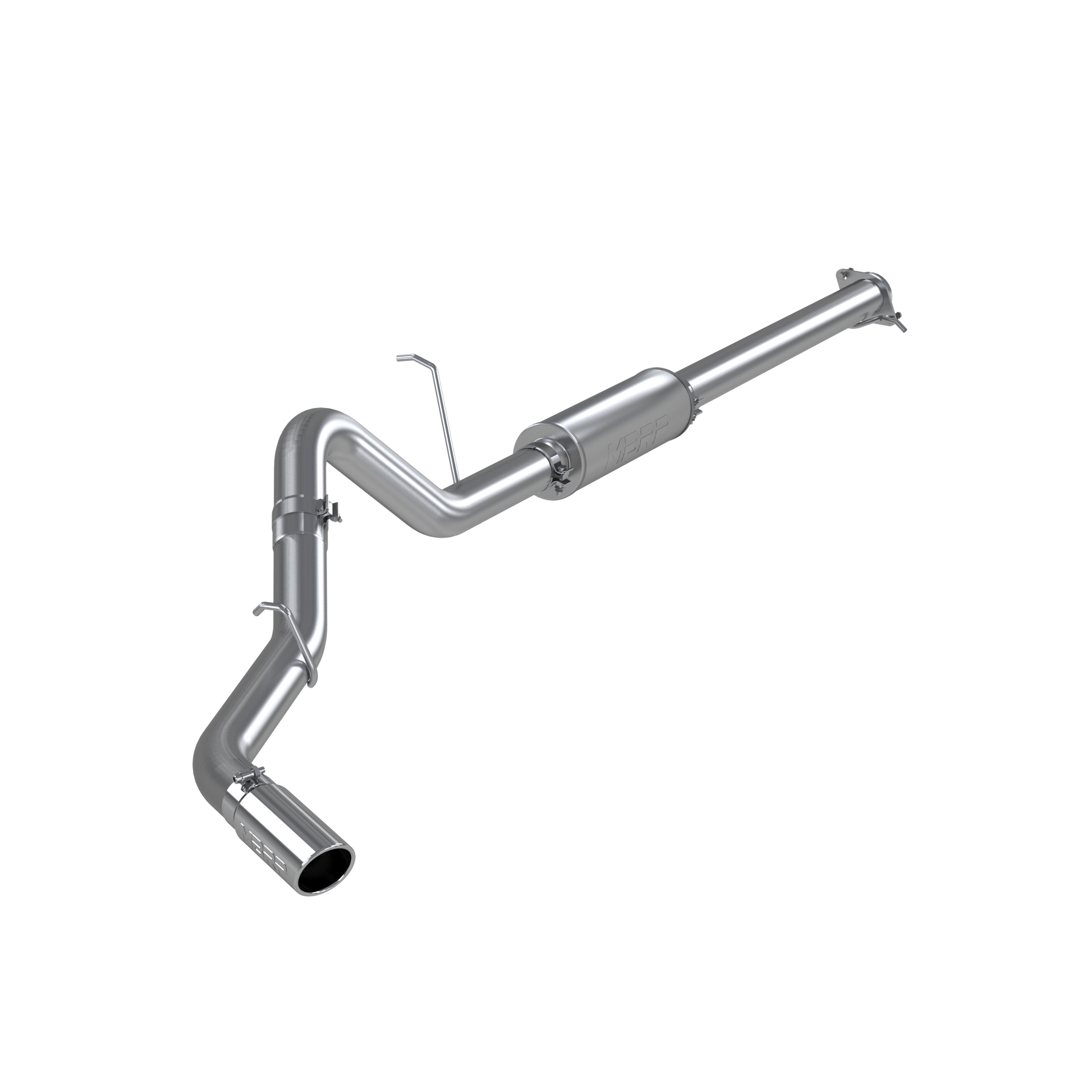 3.5in Cat-Back. Single Side Exit. T409 Stainless Steel. by MBRP Exhaust